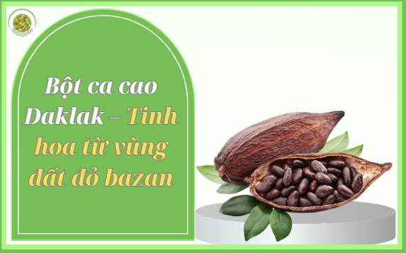 Bột ca cao Daklak – Tinh hoa từ vùng đất đỏ bazan