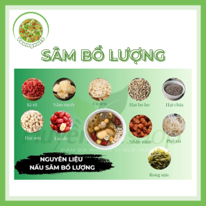Nguyên liệu trong sâm bổ lượng